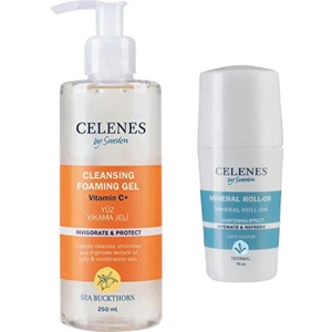 Celenes By Sweden Roll On 75  ml ve Temizleme Jeli 250  ml