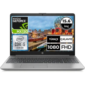 250 G8 5N2Y5ES Intel Core i5 1135G7 8 GB 256 SSD MX130 Freedos 15.6" FHD Taşınabilir Bilgisayar