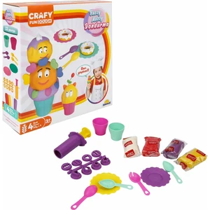 Crafy Buzzy Muzzy Dondurma Oyun Hamuru Seti 200 Gr. 22 Parça