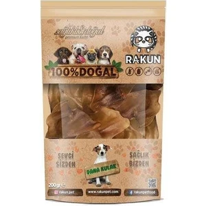 Kurutulmuş Dana Kulak Köpek Ödülü 200 gr