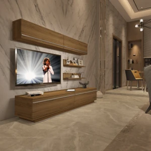 Eko 5b Mdf Std Tv Ünitesi Tv Sehpası - Naturel Pera