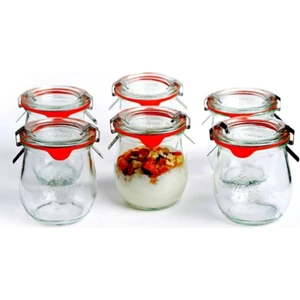 Weck 220 ml Lale Kavanoz Set (6 Adet)