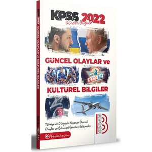 Benim Hocam Yayınları KPSS 2022 Dünden Bugüne Kültürel Olaylar ve Güncel Bilgiler