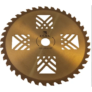 Elmaslı Tırpan Daire Testere 40T x 25.4 x 255 mm Profesyonel Gold