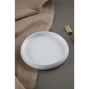 SCT-21-0226/96 Bianco Perla 6lı Porselen Yuvarlak Tabak - 10,5 cm