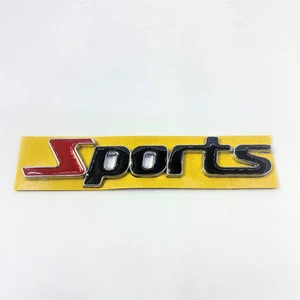 MAZDA UYUMLU Sports Bagaj Yazısı 114mm-18mm