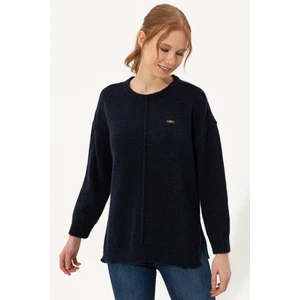 U.S. Polo Assn. Kadın Lacivert Triko Kazak 50258684-VR033