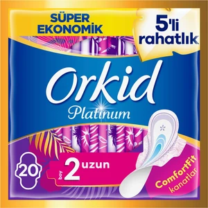 Platinum Hijyenik Ped Uzun 20 Adet Süper Ekonomik Paket