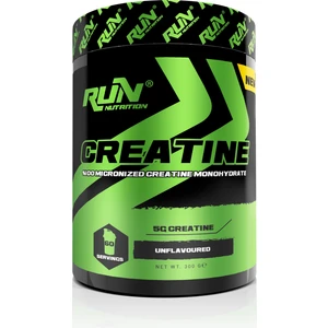 Run Nutrition Creatine - 300g - 60 Servis - Aromasız - Hediyeli