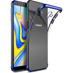 Samsung Galaxy J6 Plus Ince Köşeleri Renkli Şeffaf Kaliteli Kılıf