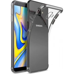 Samsung Galaxy J6 Plus Ince Köşeleri Renkli Şeffaf Kaliteli Kılıf