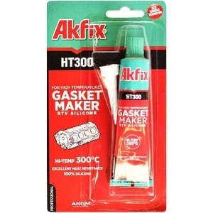 HT300 Sıvı Conta Yüksek Isı Silikonu 50 Ml75 Gr Kırmızı