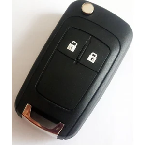 Skilit Samsun Oto Kilit Chevrolet Cruze Aveo Spark Anahtar Kumanda Kabı 2 Buton Vidalı Logolu