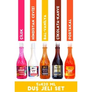 Shower Gel Set - Duş Jeli Seti 5x420ml