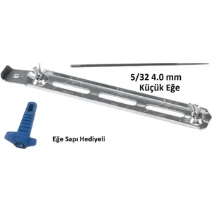 Zincir Bileme Eğeleme Aparatı+ Ince Eğe 5/32 4.0 mm