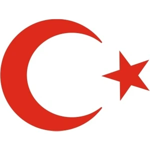 Türk Bayrağı Oto Sticker
