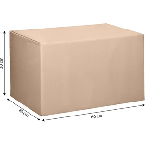 Kutu Marketim 60X40X30 Çift Oluklu Koli - 10 Adet  -Taşınma Kolisi - Çeyiz Kolisi-Boş Koli - Evrak Kolisi