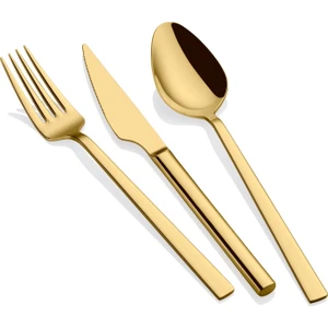 Alize Titanyum Gold 72 Parça 12 Kişilik Kutulu Çatal Kaşık Bıçak Takımı