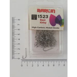 1523 Nikel Çapraz Olta Iğnesi 100 Adet No : 4