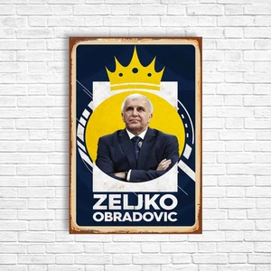 Trend Poster  Obradovic Retro Ahşap Poster