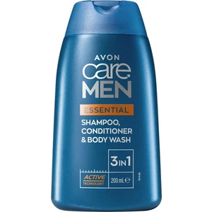 Care Men Essential 3’ü 1 Arada Sampuan, Bakım Kremi ve Duş Jeli 200 ml