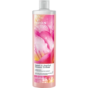 Senses Sweat & Joyful Frezya ve Nar Kokulu Krem Duş Jeli 500 ml