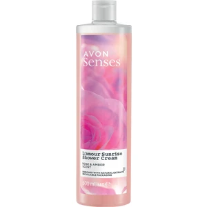 Senses L'amour Sunrise Gül ve Amber Kokulu Krem Duş Jeli 500 ml