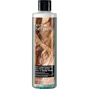 Senses Extreme Limits Greyfurt ve Sandal Kokulu Saç ve Vücut Için Erkek Duş Jeli 250 ml