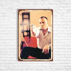 Trend Poster Süleyman Çakır Retro Ahşap Poster