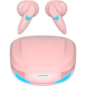 Kablosuz Oyuncu Kulaklığı Rgb Işıklı Çift Mikrofonlu 3 Modlu Bluetooth 5.2 Yeni Nesil TG-G10 Pembe