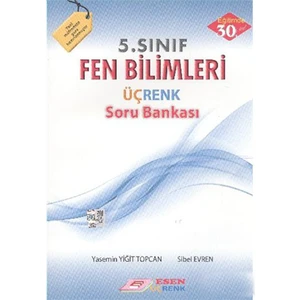 Esen Üçrenk Yayınları 5. Sınıf Fen Bilimleri Soru Bankası