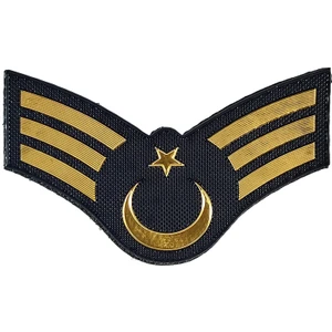 3 Boyutlu Jandarma Astsubay Kıdemli Çavuş Kol Rütbe