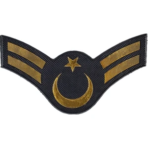 3 Boyutlu Astsubay Çavuş Kol Rütbesi