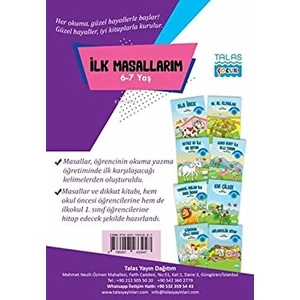 Ilk Masallarım ( 8 Kitap Set ) - Mehmet Buğra