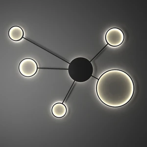 TRA83019 Eco 130*100 cm LED Avize Plafonyer Planets - Işık Rengi 3000K Sıcak Beyaz