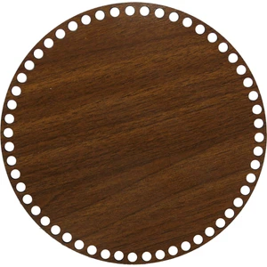 Ala Depo Ahşap Sepet Tabanı 20CM Ceviz Çift Yüz 3mm Mdf