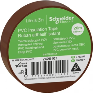 Kahverengi Schneider Izole Bant (Elektrik Bandı) 20 Metre