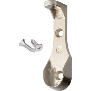 Gardrop Dolap Içi U Tipi Askı Aparatı Flanş + 2 Adet Vida