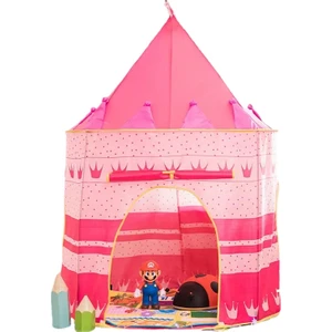 Desen Baskılı Çocuklar Için Büyük Oyun Çadırı - Pembe (Yurt Dışından)