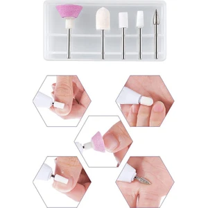 Elmas Freze Ucu Seti, Profesyonel, Protez Tırnak Jel Tırnak, Kuru Manikür Kullanımına Uygun