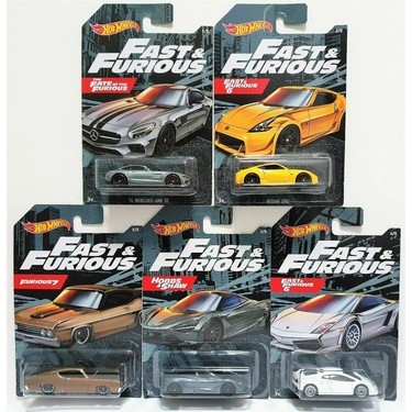 Hot Wheels Hot Wheels Die Cast Fast And Furious 5'li Seri Fiyatı