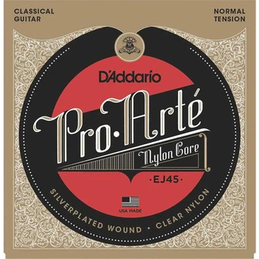 D'Addario EJ45 Pro-Arte Normal Tension Klasik Gitar