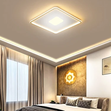 Triolux TRA54101K Eco 60*60 cm LED Avize Plafonyer Basıs - Işık Rengi 6500K Soğuk