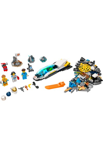 LEGO® City Mars Uzay Aracı Keşif Görevleri 60354 - 6 Yaş ve Üzeri Çocuklar Için Dijital Maceralı Oyuncak Yapım Seti (298 Parça)