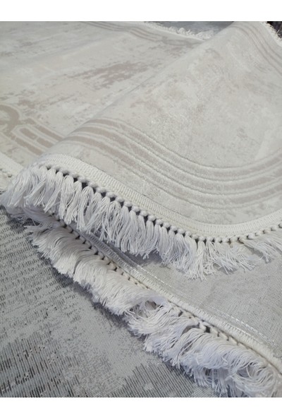 Kumru The Carpet 3'Lü Oval Bambu Akrilik Halı