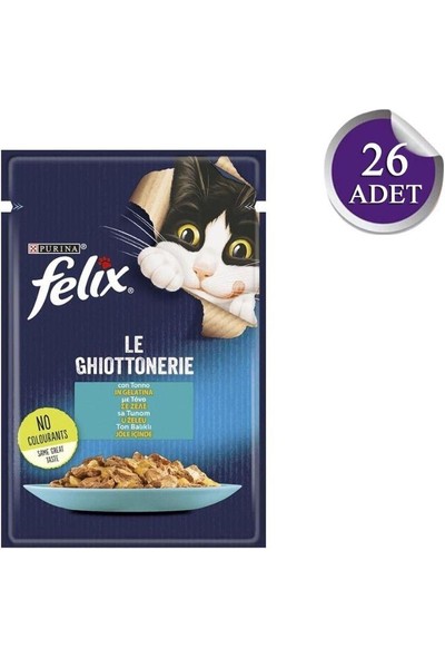 Felix Ton Balıklı Kedi Yaş Maması 85 gr x 26 Adet
