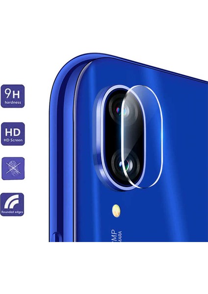 Xiaomi Redmi Note 7 Uyumlu Kamera Lens Koruyucu Esnek Hd Kalite 0.2mm Nano Cam