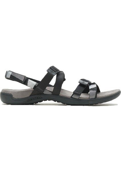 Dıstrıct 3 Backstrap Web Siyah Kadın Sandalet J004190-10010
