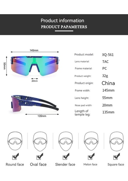 Açık Hava Sporları Güneş Gözlüğü (Yurt Dışından) fiyatları