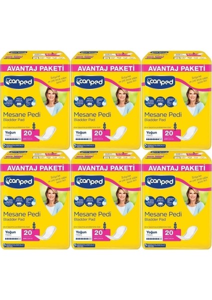 Mesane Pedi Klasik L-Büyük Boy Yoğun 120'li